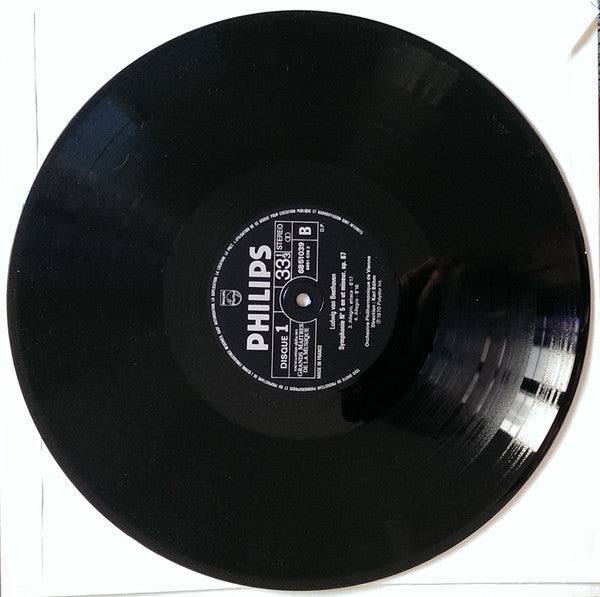 Ludwig van Beethoven - Wiener Philharmoniker . Karl Böhm : Symphonie N° 5 En Ut Mineur, Op. 67 (LP)