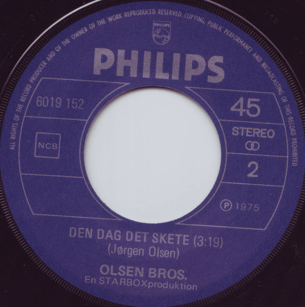 Brdr. Olsen : Kodachrome (7", Single)