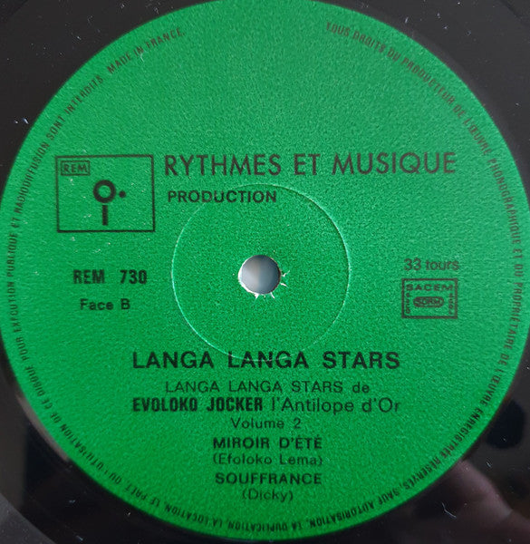 Evoloko Jocker, Langa Langa Stars : Vol. 2 (LP, Album)