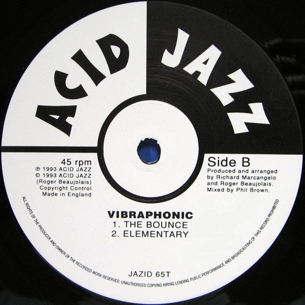 Vibraphonic Featuring Alison Limerick : Trust Me (12")