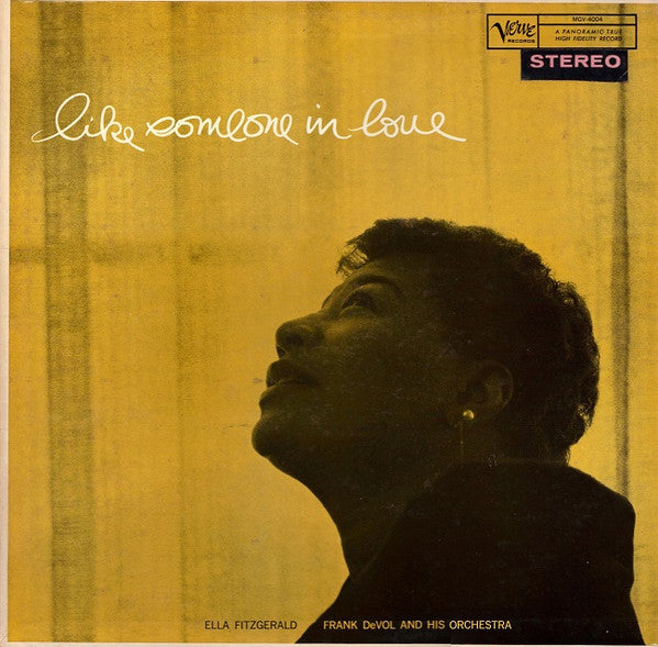 Ella Fitzgerald / Frank De Vol And His Orchestra : Like Someone In Love (LP, Album)