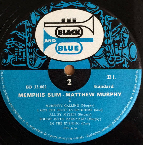 Memphis Slim : Memphis Slim En Public (LP, Album, Mono)