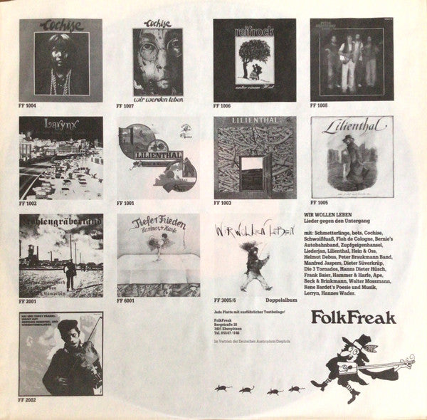 Hai & Topsy : Wacht Ojf! - Jiddische Arbeiter- Und Widerstandslieder (LP, Album)