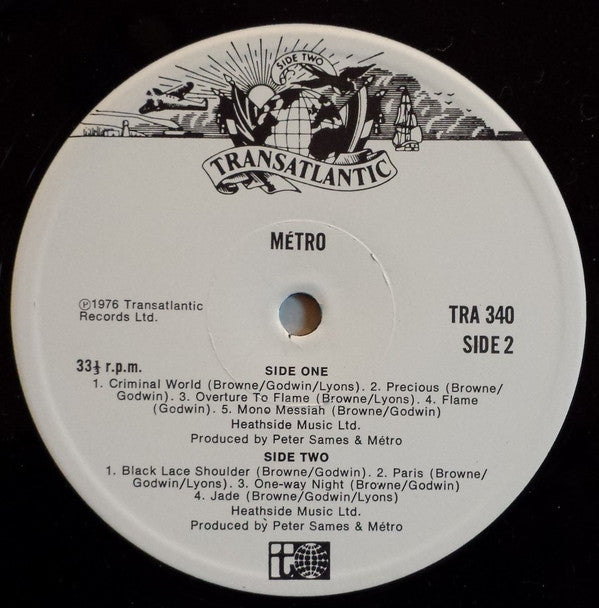 Metro (6) : Metro (LP, Album)