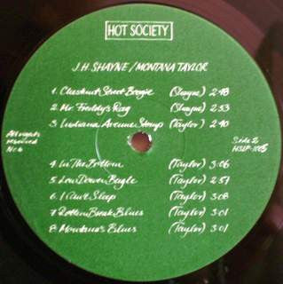 Bertha "Chippie" Hill Also Featuring Montana Taylor & Freddie Shayne : Bertha "Chippie" Hill (LP, Album)