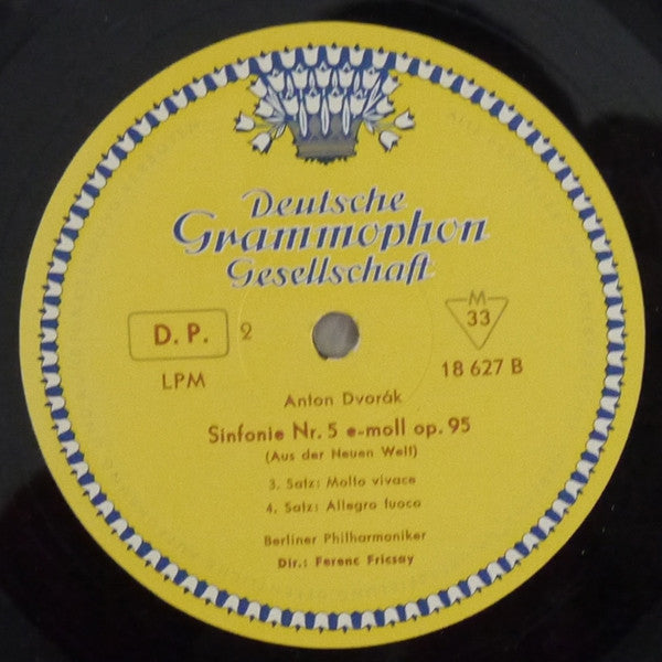 Antonín Dvořák ‧ Berliner Philharmoniker ‧ Dirigent: Ferenc Fricsay : Aus Der Neuen Welt ‧ From The New World (Sinfonie Nr. 5 E-moll Op. 95 ‧ Symphony No. 5 In E Minor, Op. 95) (LP, Mono)