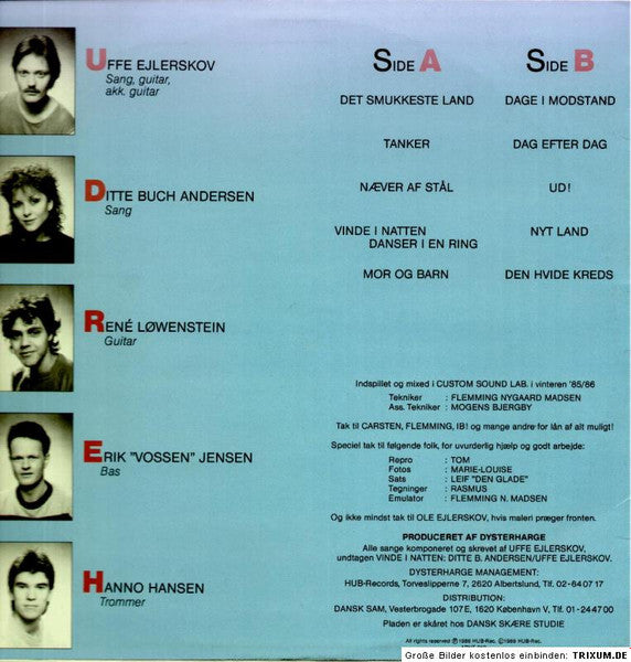 Dysterharge : Den Hvide Kreds (LP, Album)