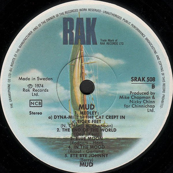 Mud : Mud Rock (LP, Album)
