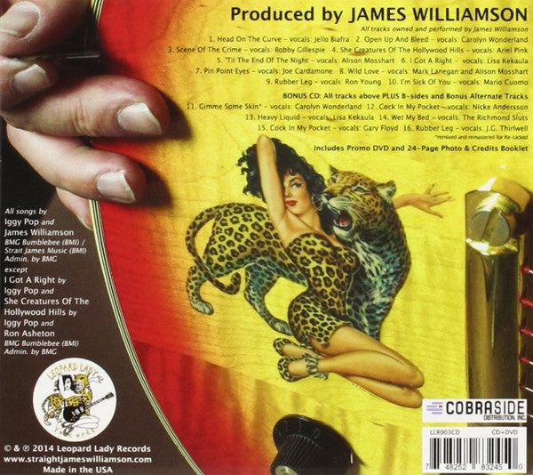 James Williamson : Re-Licked (LP, Album + CD, Album + DVD, Promo)