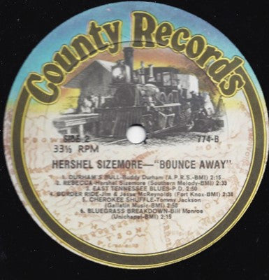 Herschel Sizemore : Bounce Away (LP, Album)