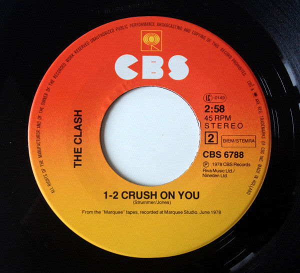 The Clash : Tommy Gun (7", Single)