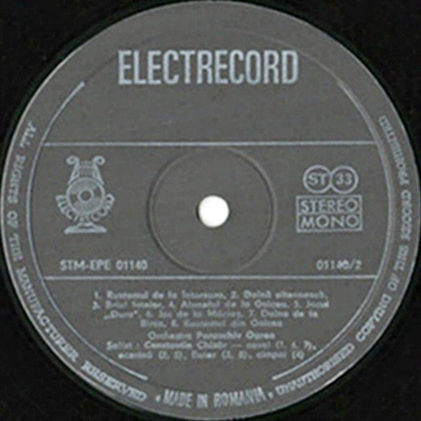 Constantin Chisăr : Un Virtuose Des Flûtes Roumaines = A Virtuoso Of The Romanian Flutes (LP)