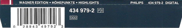 Richard Wagner : Bayreuther Festspiele – Höhepunkte · Highlights (CD, Comp, RE)