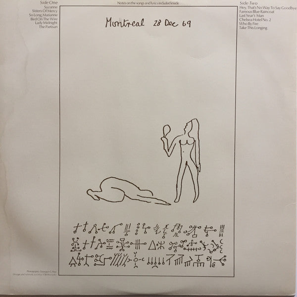 Leonard Cohen : Greatest Hits (LP, Comp)