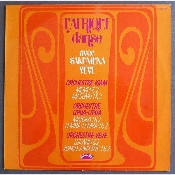 Various : L'Afrique Danse Avec Sakumuna - Vévé (LP, Comp)