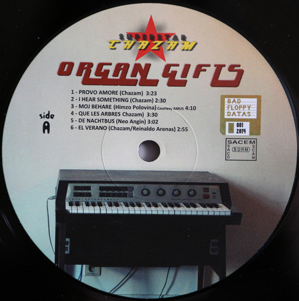 David Chazam : Organ Gifts (LP, Album)