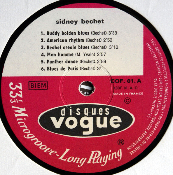 Sidney Bechet : Coffret Souvenir (5xLP, Comp, Dlx + Box)