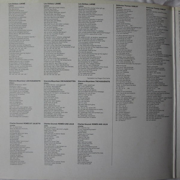 Edita Gruberova : French & Italian Opera Arias (LP, Gat)