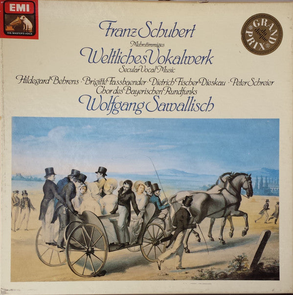Franz Schubert : Mehrstimmiges Weltliches Vokalwerk - Secular Vocal Music (Box, Album + 5xLP)