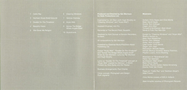 Van Morrison : Beautiful Vision (CD, Album, RE, RM)