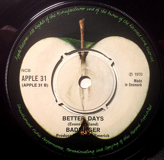Badfinger : No Matter What / Better Days (7", Single)