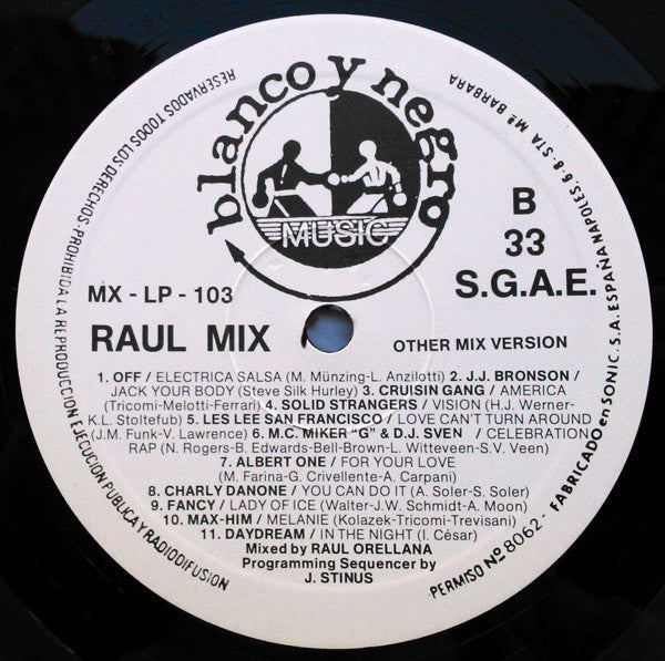 Raúl Orellana : Raul Mix (LP, Comp, Mixed)