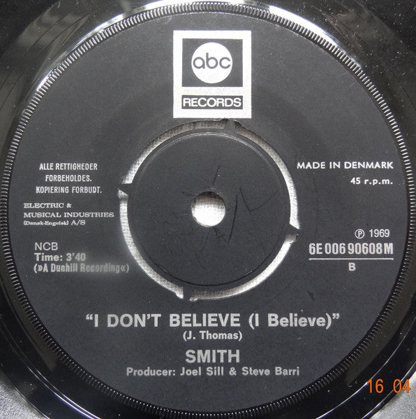 Smith (3) : Baby It's You (7", Single)