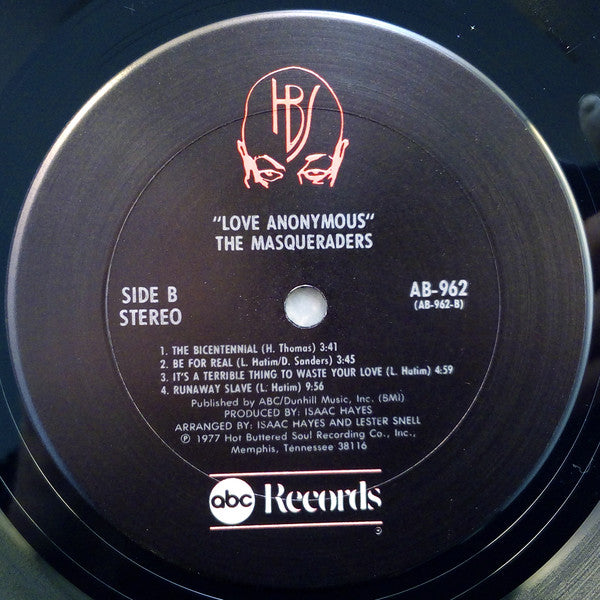 The Masqueraders : Love Anonymous (LP, Album)