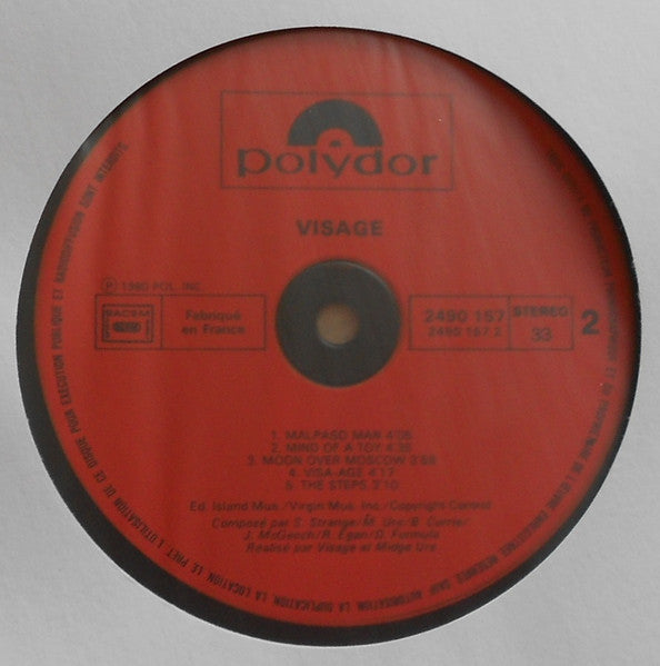 Visage : Visage (LP, Album)