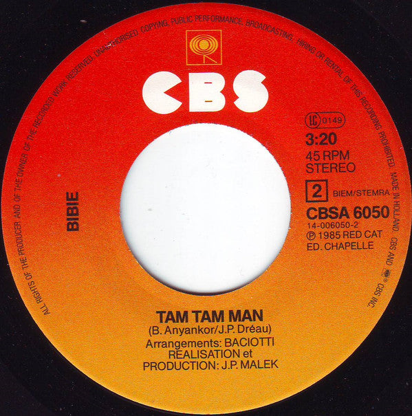 Bibie : Tout Doucement (7", Single)