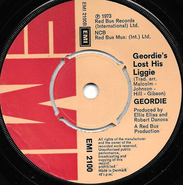Geordie : Black Cat Woman (7", Single)