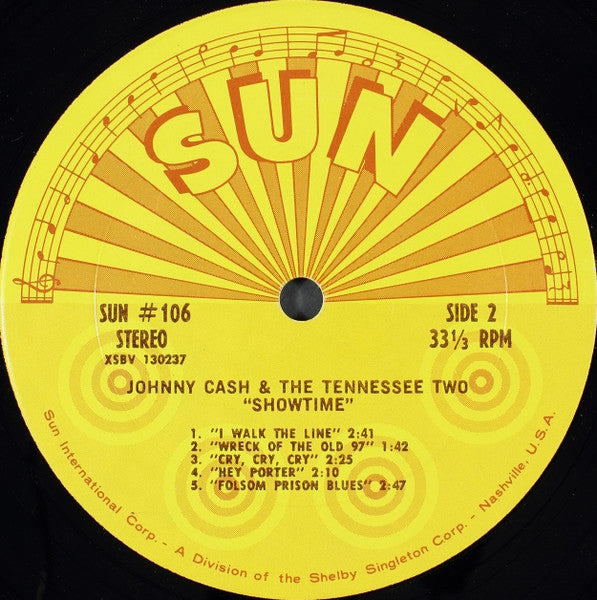 Johnny Cash & The Tennessee Two : Showtime (LP, Comp)