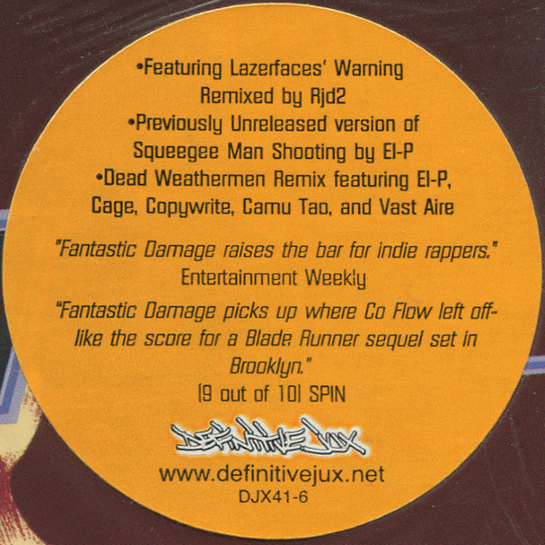 El-P : Fan Dam Remix'd (12")