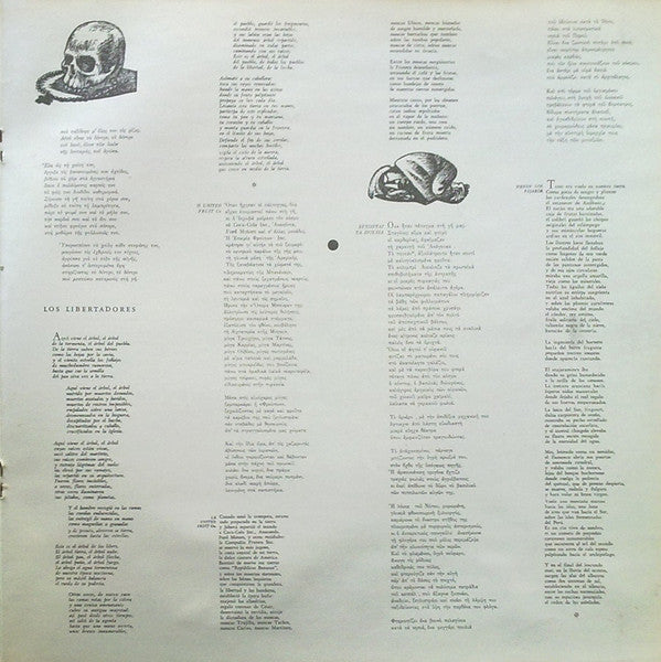 Mikis Theodorakis / Pablo Neruda, Maria Farandouri, Πέτρος Πανδής Προλογίζει Ο Μάνος Κατράκης : Canto General (2xLP, Album, Gat)