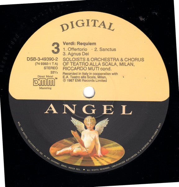 Giuseppe Verdi, Cheryl Studer • Dolora Zajick • Luciano Pavarotti • Samuel Ramey, Orchestra Del Teatro Alla Scala E Coro Del Teatro Alla Scala, Riccardo Muti : Messa Da Requiem (2xLP, Album)