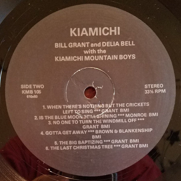 Bill Grant (2) & Delia Bell With The Kiamichi Mountain Boys : The Last Christmas Tree (LP, Album)