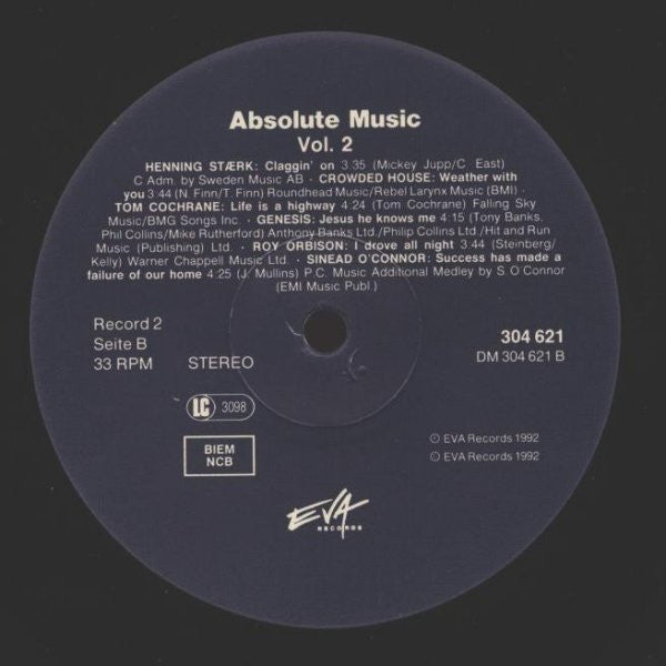 Various : Absolute Music 1 (2xLP, Comp)