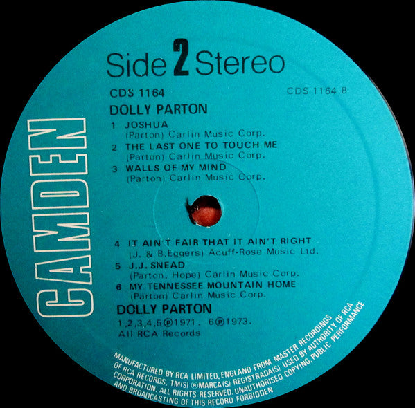 Dolly Parton : Dolly Parton (LP, Comp)