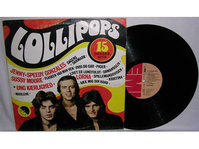 Lollipops : 15 Danske Hits (LP, Comp)