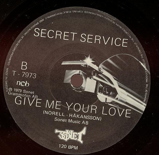 Secret Service : Oh Susie (7", Single)