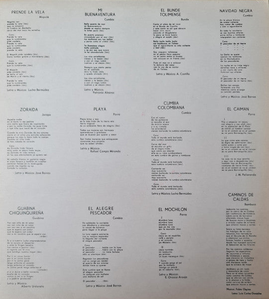 Coros Armonias De Colombia , Director: Daniel Rosel : 22 Voces Con Ritmos (LP, Album)