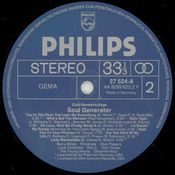 Various : Soul Generator (LP, Comp, Club)