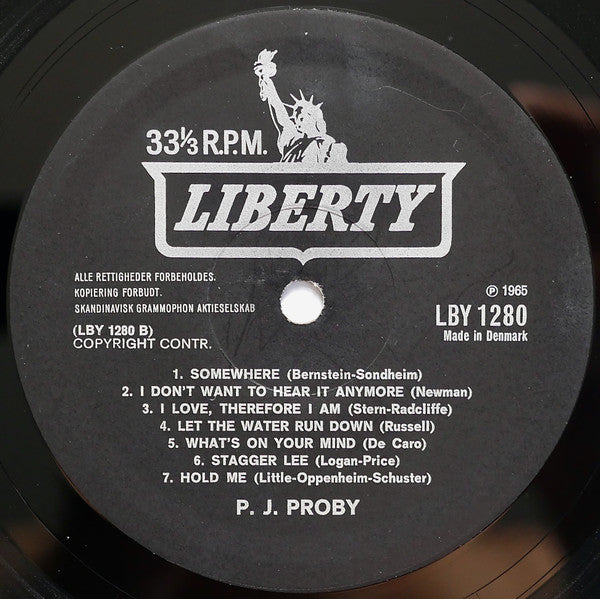 P.J. Proby : P.J. Proby (LP, Comp)