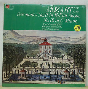 Wolfgang Amadeus Mozart, Collegium Aureum : Serenades No.11 in E-flat Major, No. 12 in C-Minor (LP, Album)