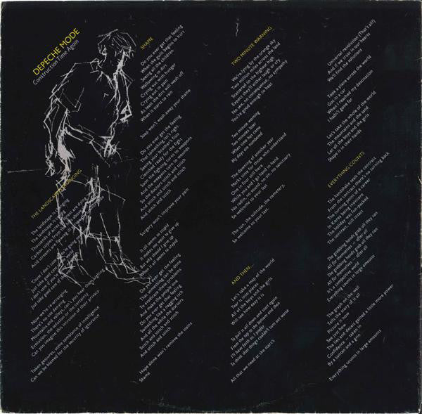 Depeche Mode : Construction Time Again (LP, Album)