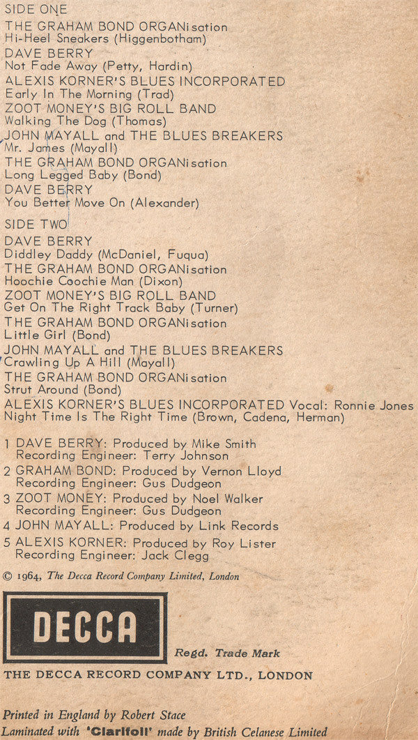 Various : R&B: Rhythm & Blues (LP, Comp, Mono)