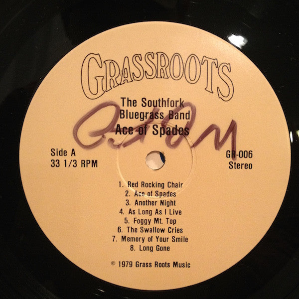Southfork Bluegrass Band With Tony Trischka : Ace Of Spades (LP, Album)