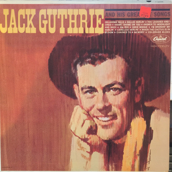 Jack Guthrie : Jack Guthrie And His Greatest Songs (LP, Mono)