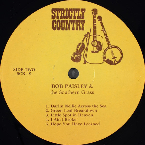 Bob Paisley And The Southern Grass : Picking In Holland (LP, Album)