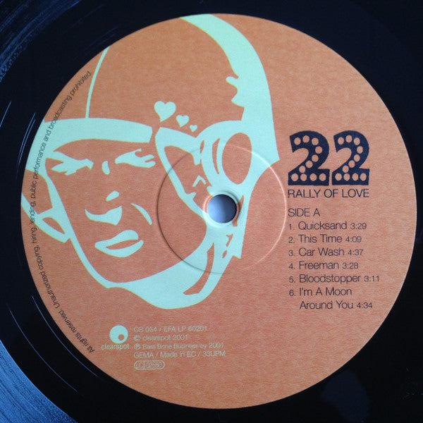 22 Pistepirkko : Rally Of Love (LP, Album)